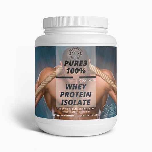 Pure3 100% Whey Protein Isolate (Chocolate)